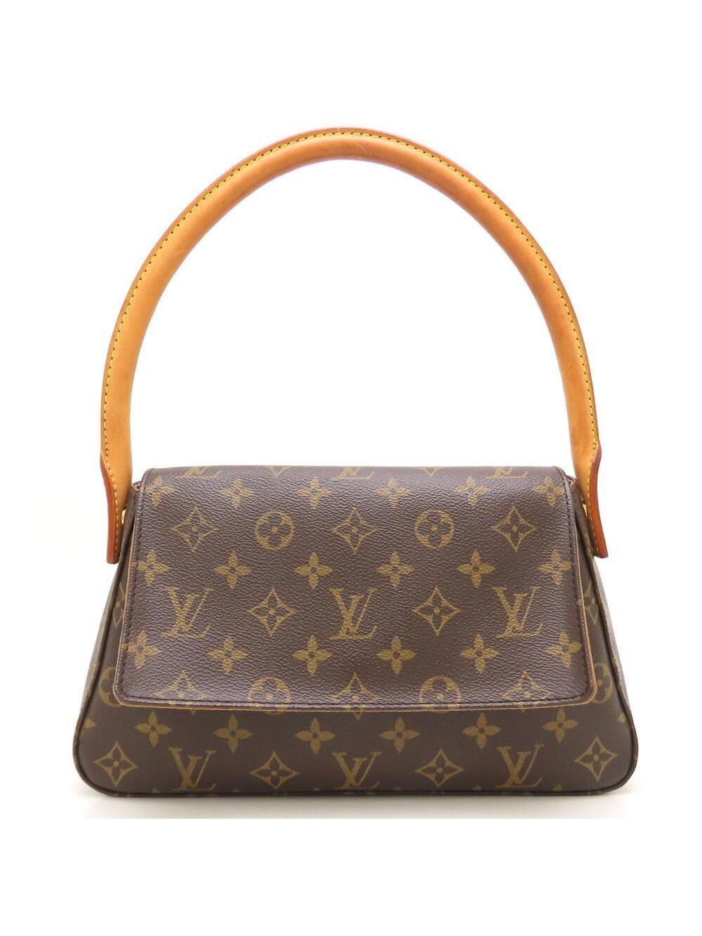 Louis Vuitton Looping Handbag Canvas #375138L11B